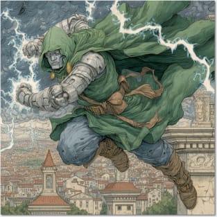 DR DOOM, THE DESTROYER Posters and Art
